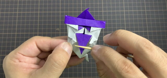 オバケの折り方動画公開しました！