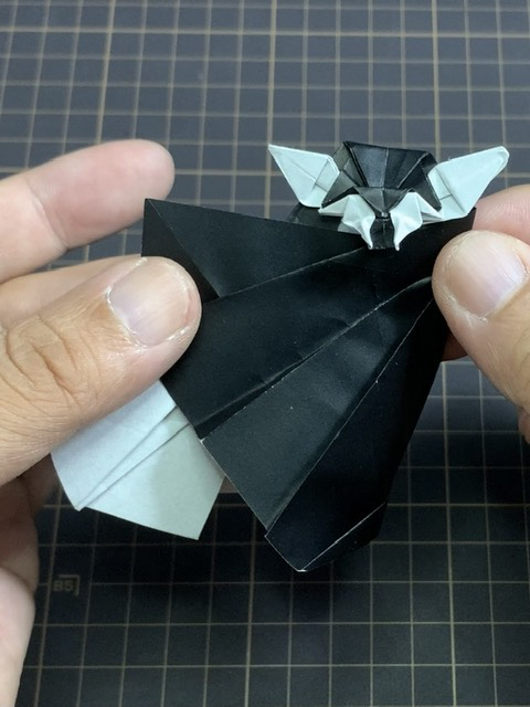 ドラキュラの折り方動画公開しました!