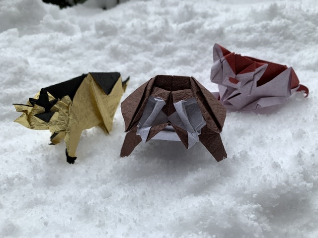 今年の創作折り紙を振り返ってみた