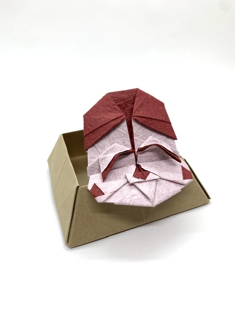 節分「お多福」創作しました!