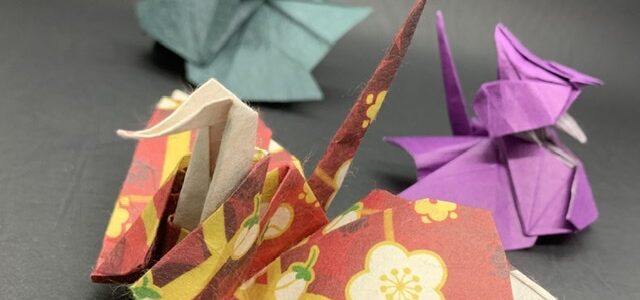 着物鶴と魔女鶴にチャレンジ～！