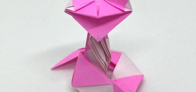 来年の干支ヘビ創作しました！①
